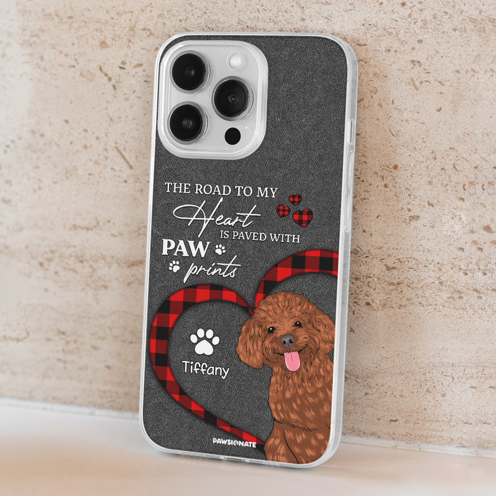 Road To Heart - Customizable Personalized Pet Lover Phone Case