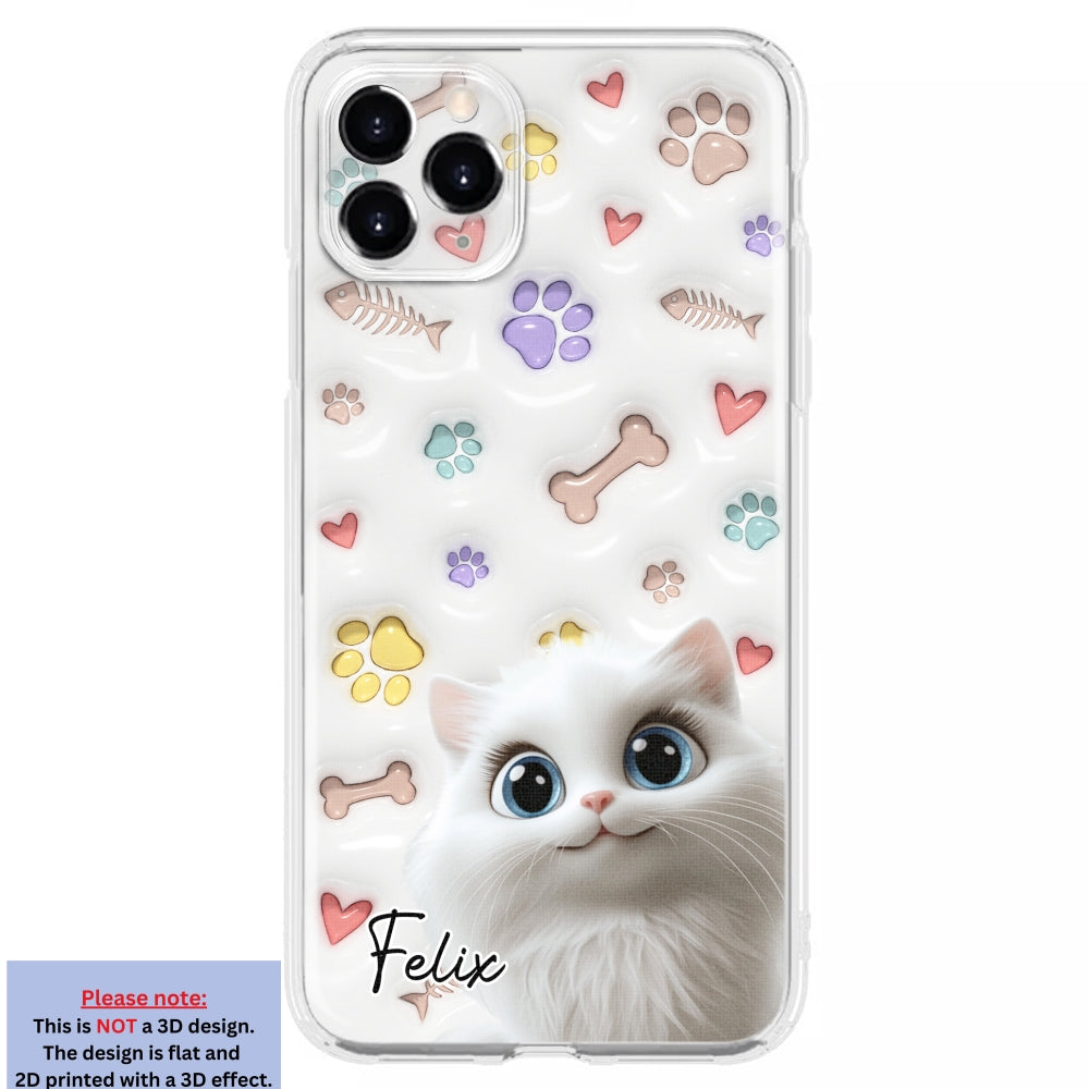 Adorable Baby Pet - Customizable 3D Inflated Effect Personalized Phone Case