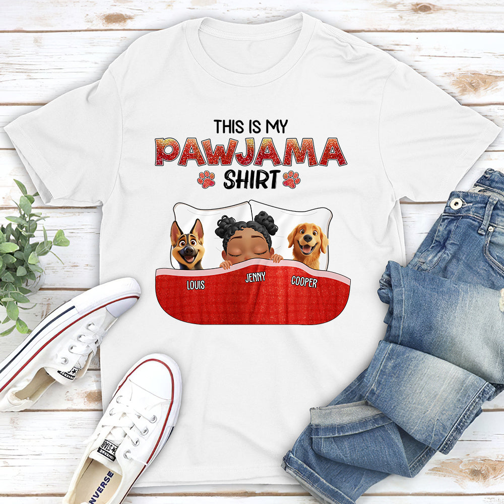 Pawjama Blink - Personalized Custom Unisex 5.3 oz T-Shirt for Pet Lovers