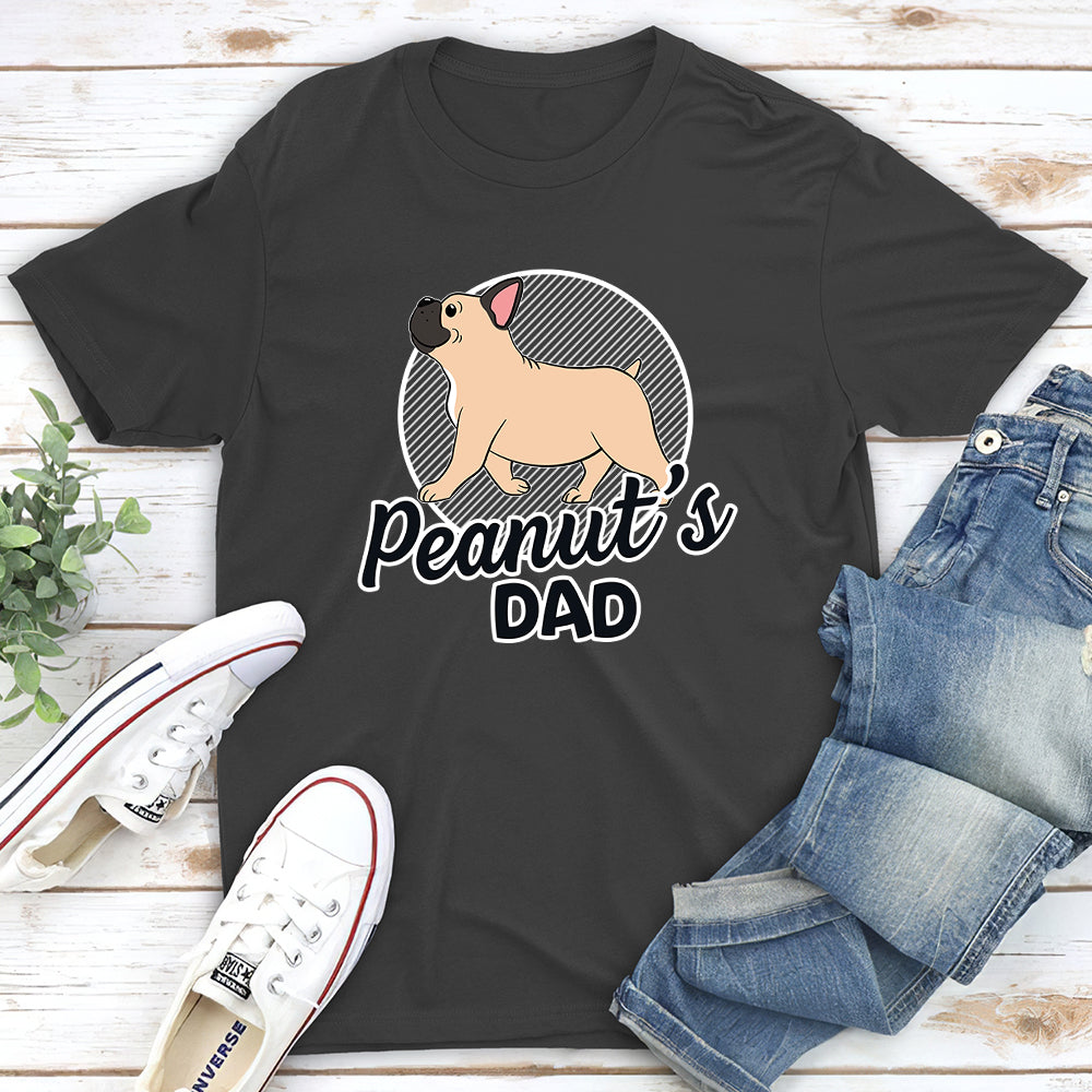 Dog's Human - Personalized Custom Unisex 5.3 oz T-shirt for Pet Lovers