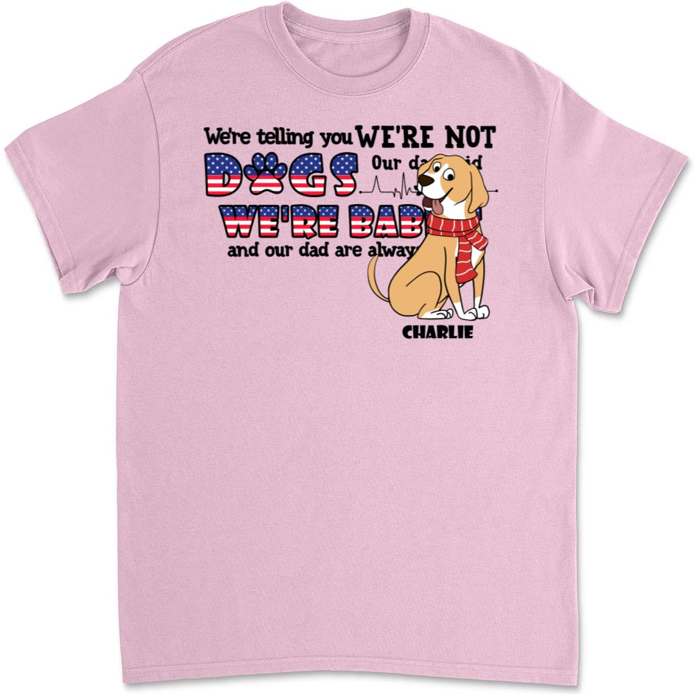 Unique Personalized Custom Unisex 'I Am Not A Baby' T-shirt