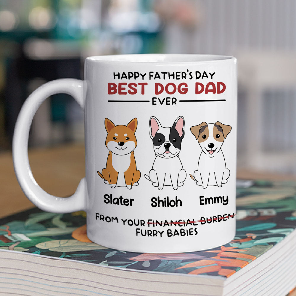The Best Dog Ever - Personalized Custom Ceramic Coffee Mug for Pet Lovers