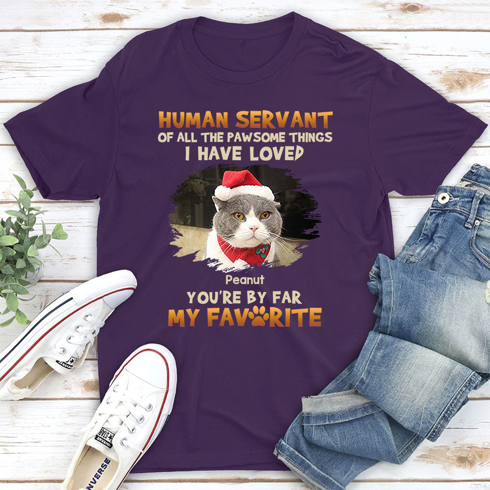 By Far Our Favorite - Personalized Custom Unisex 5.3 oz T-shirt for Pet Lovers