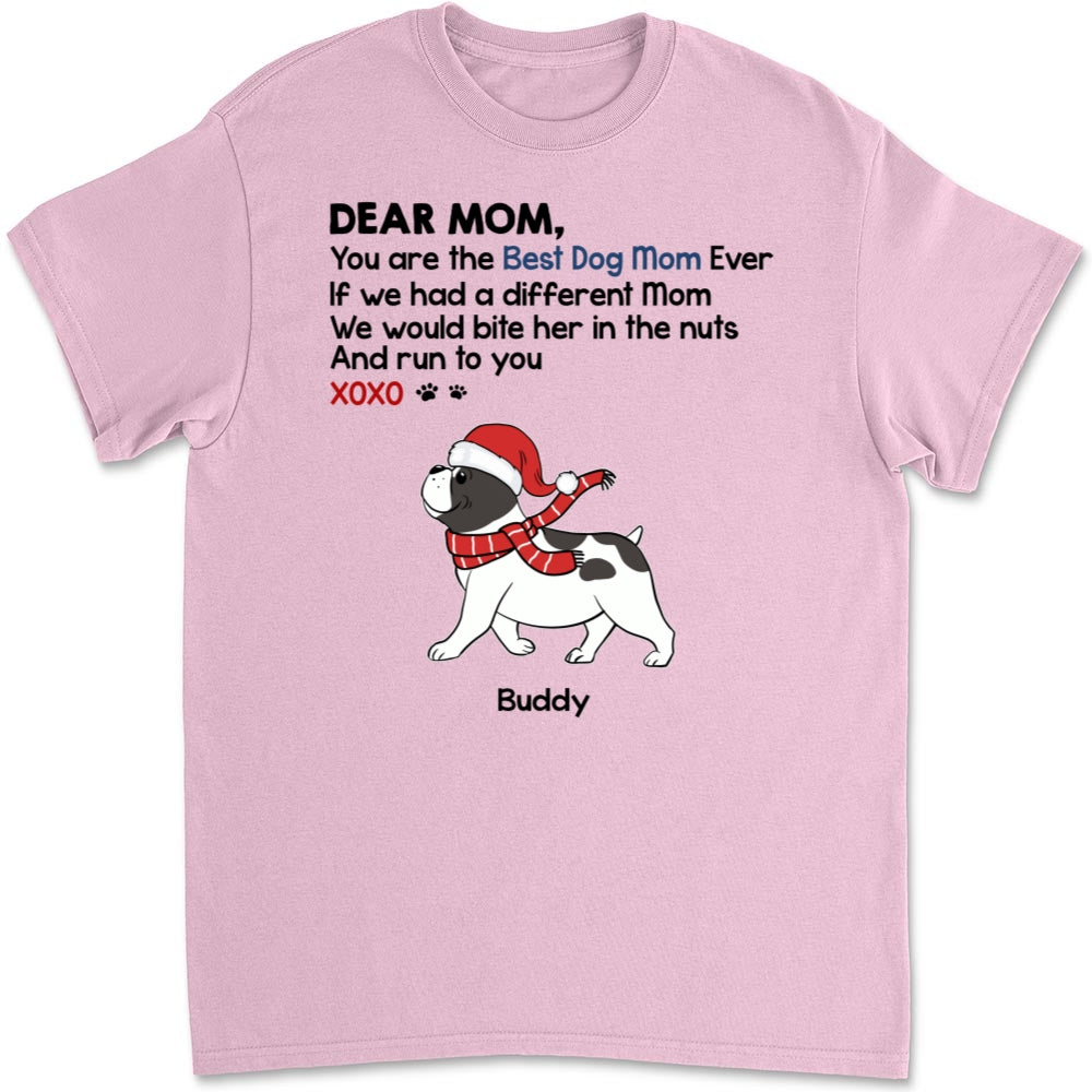 You Are The Best Dog Dad Mom - Personalized Custom Unisex 5.3 oz T-shirt for Pet Lovers