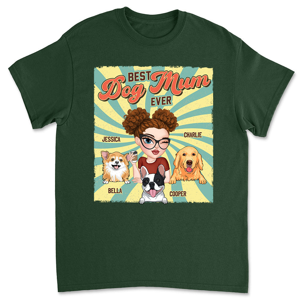 Retro and Hilarious Personalized Custom Unisex Dog Shirt T - shirt