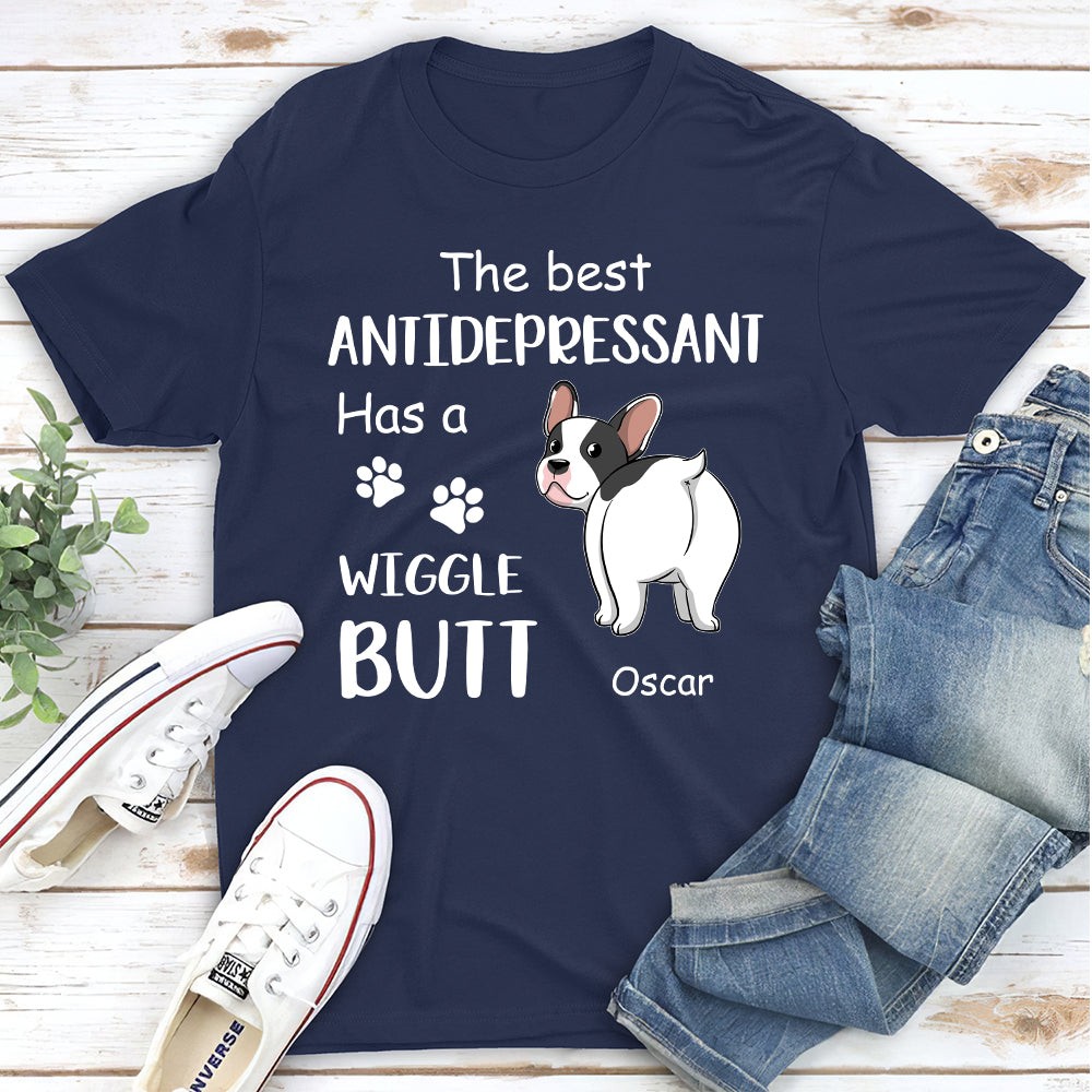 Best Personalized Custom Unisex Antidepressant T-shirt for Pet Lovers