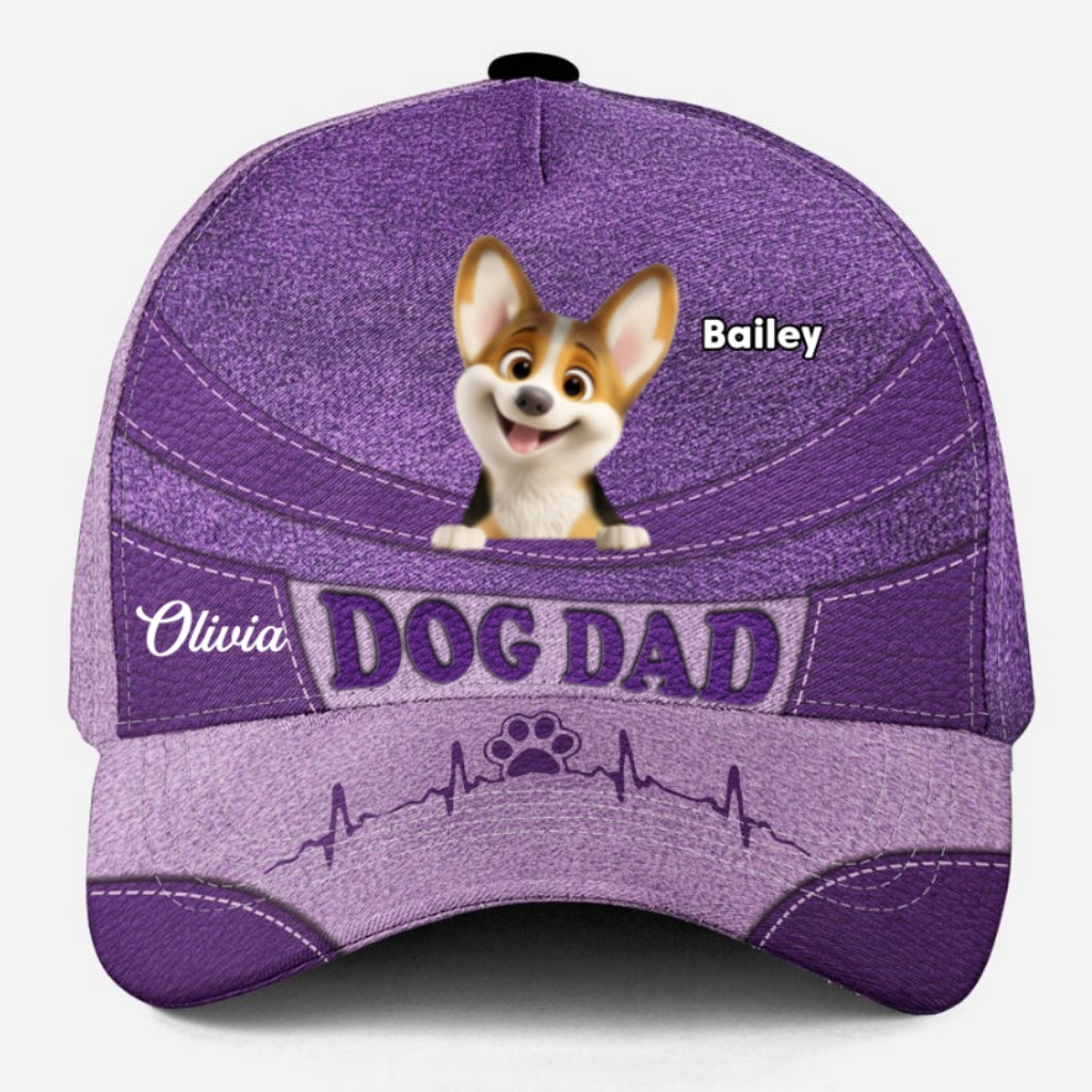 I Love Dogs - Personalized Custom Classic Adjustable Snapback Cap for Maximum Comfort and Sun Protection