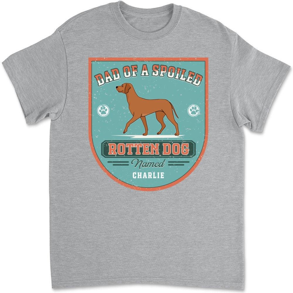 Spoiled Rotten Dogs - Customizable Personalized Unisex 5.3 oz T-Shirt