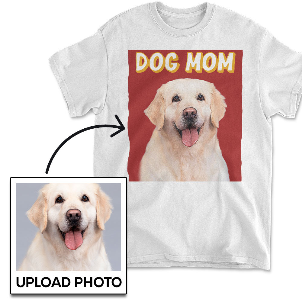 Unique Personalized Custom Unisex Pet Portrait T-shirt