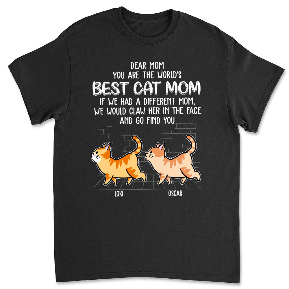 Exclusive 'I Would Claw Her Face' Personalized Custom Unisex 5.3 oz T-shirt