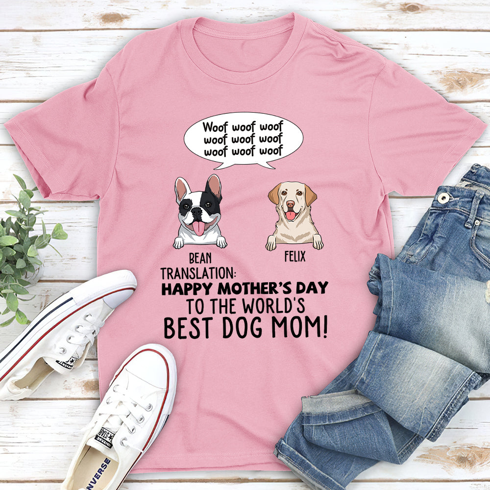 Woof Woof Woof - Personalized Custom Unisex 5.3 oz T-shirt for Pet Lovers