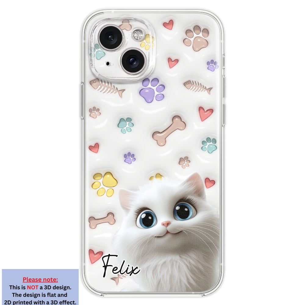 Adorable Baby Pet - Customizable 3D Inflated Effect Personalized Phone Case