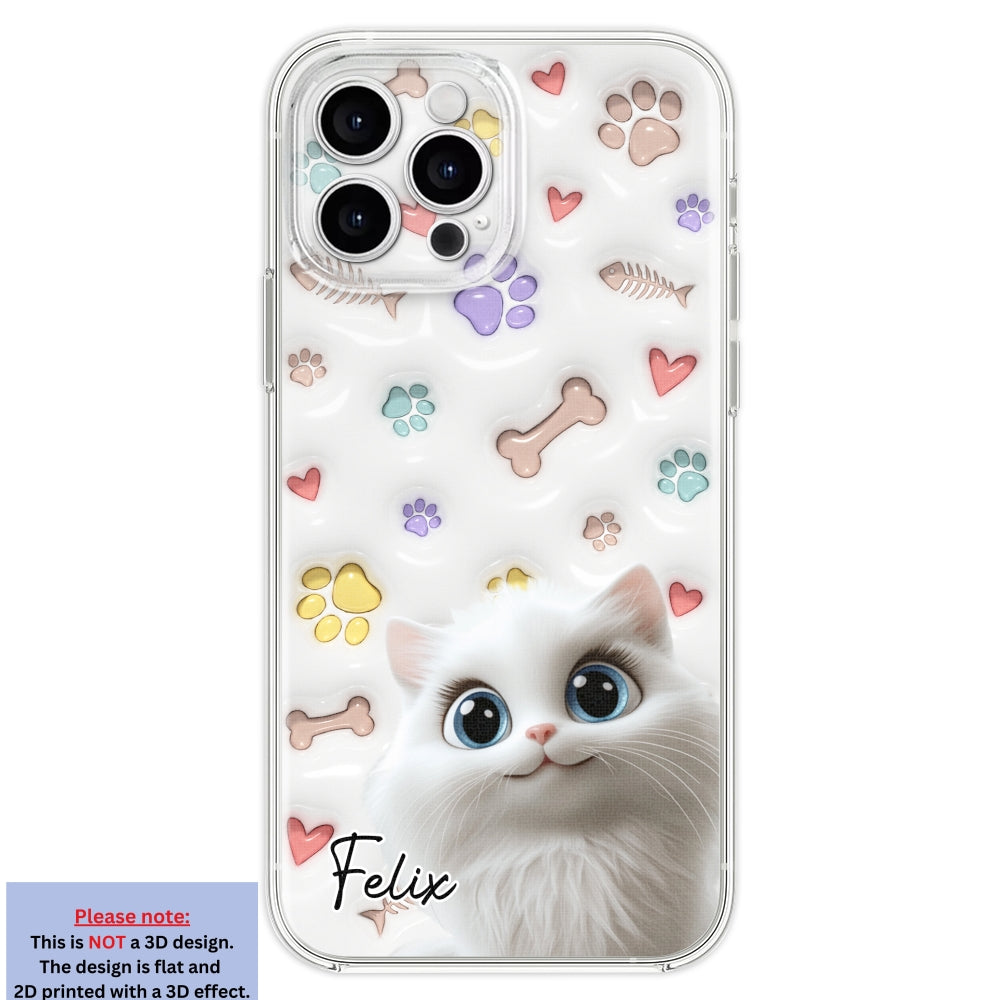 Adorable Baby Pet - Customizable 3D Inflated Effect Personalized Phone Case