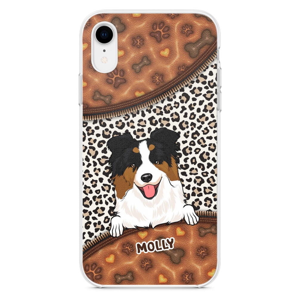 Our Dogs - Customizable 3D Inflated Effect Personalized Phone Case for Smartphones
