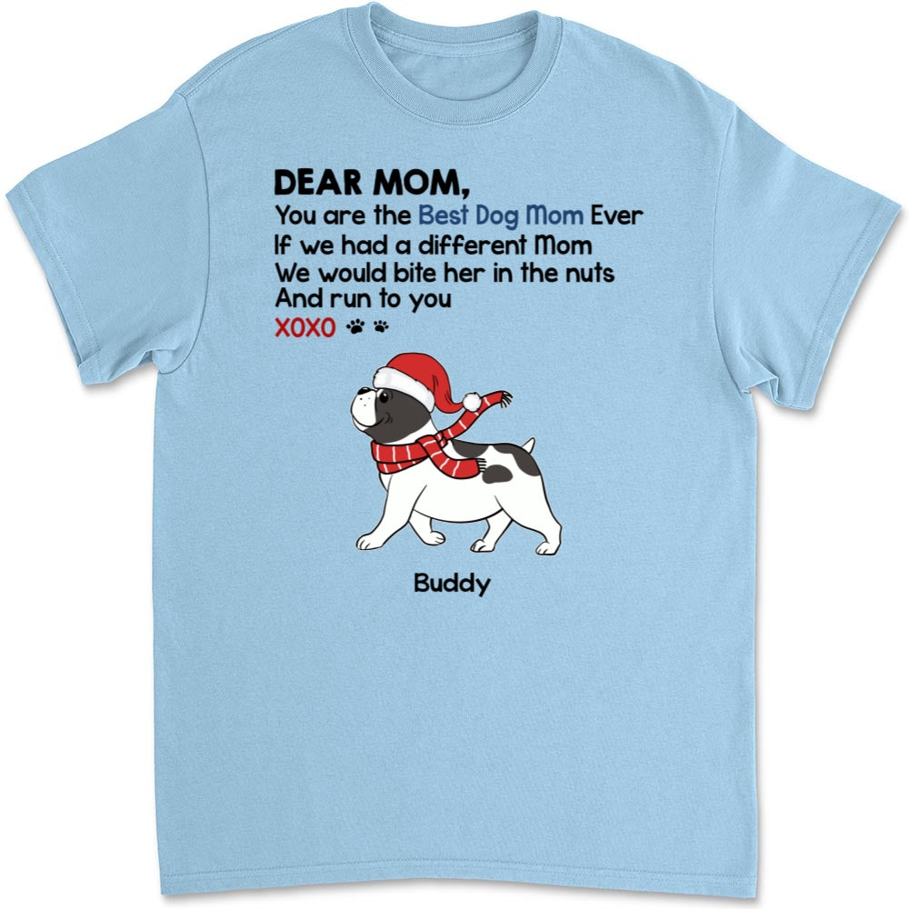 You Are The Best Dog Dad Mom - Personalized Custom Unisex 5.3 oz T-shirt for Pet Lovers