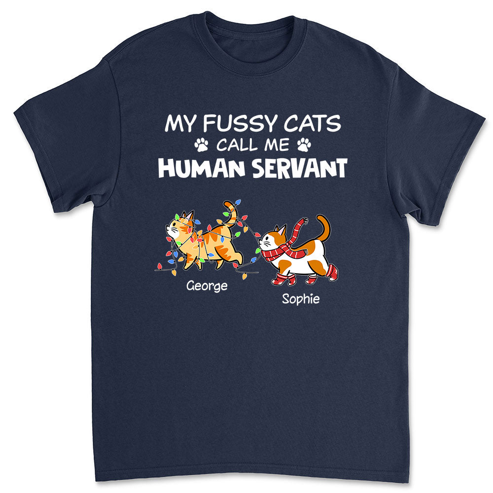 My Fussy Cat - Personalized Custom Unisex 5.3 oz T-shirt for Pet Lovers