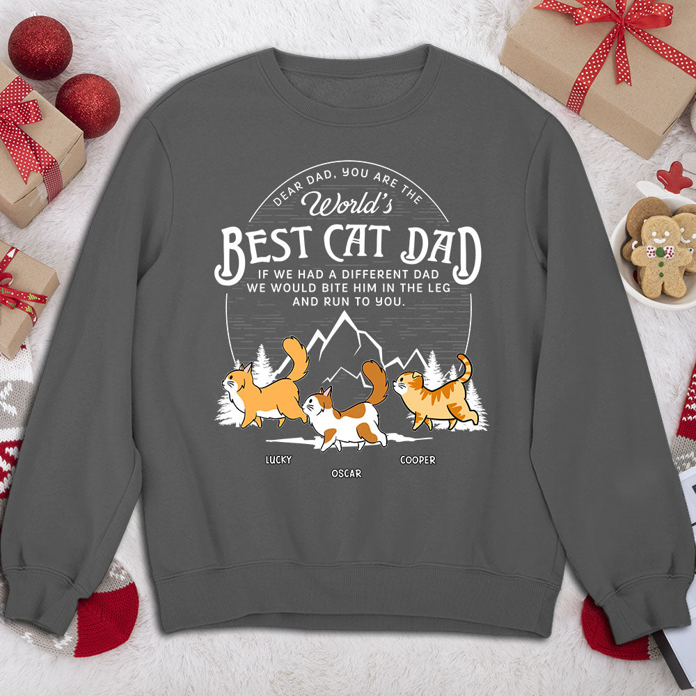 I Would Cat Version - Personalized Custom Unisex 8.0 oz Sweatshirt for Pet Lovers