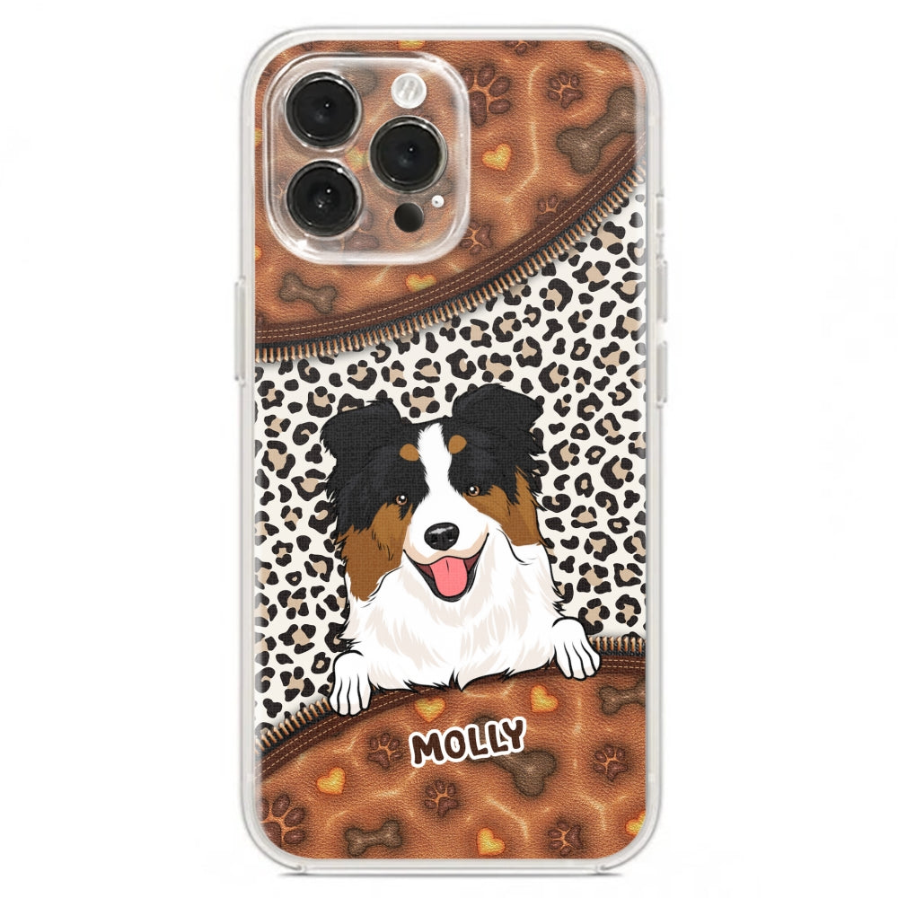 Our Dogs - Customizable 3D Inflated Effect Personalized Phone Case for Smartphones