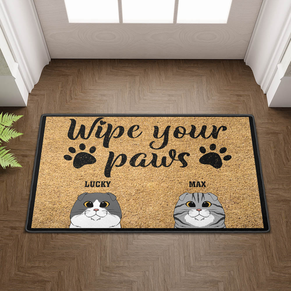 Personalized Custom Doormat - Wipe Your Paws with Your Dog's Picture
