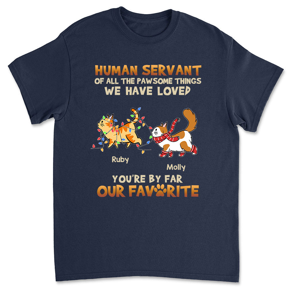 By Far Our Favorite - Personalized Custom Unisex 5.3 oz T-shirt for Pet Lovers