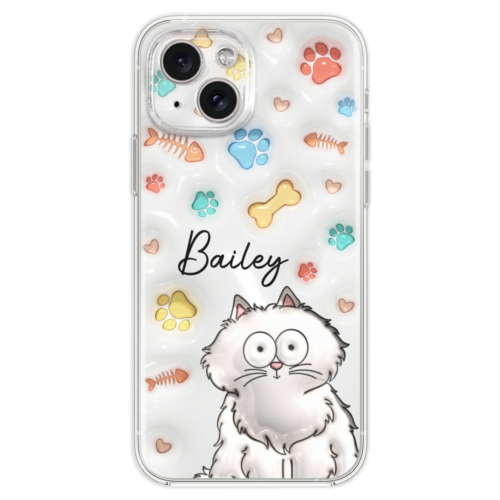 My Lovely Fur Babies Ver Pet - Personalized Custom 3D Inflated Effect Phone Case for All Smartphones