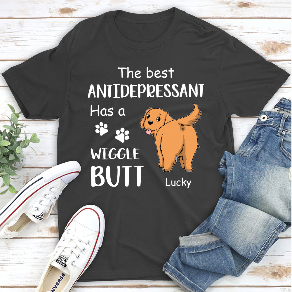 Best Personalized Custom Unisex Antidepressant T-shirt for Pet Lovers