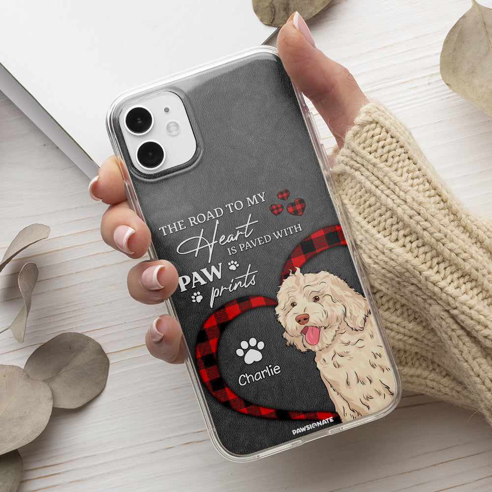 Road To Heart - Customizable Personalized Pet Lover Phone Case