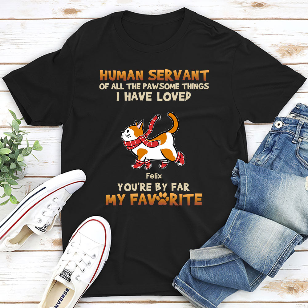 By Far Our Favorite - Personalized Custom Unisex 5.3 oz T-shirt for Pet Lovers