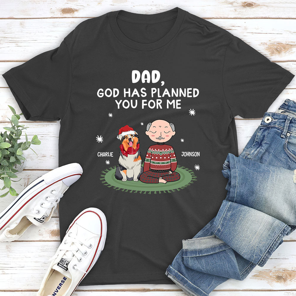 God Planned- Personalized Custom Unisex 5.3 oz T-shirt for Pet Lovers
