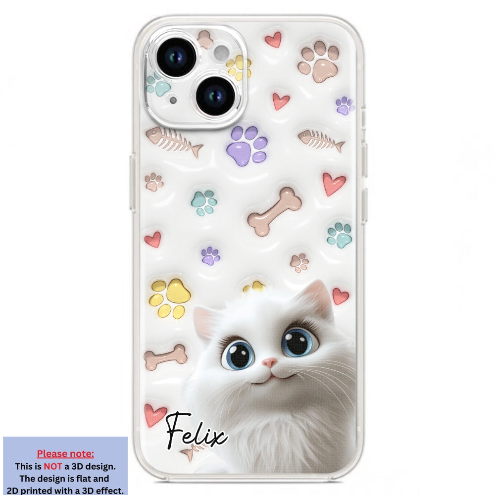 Adorable Baby Pet - Customizable 3D Inflated Effect Personalized Phone Case