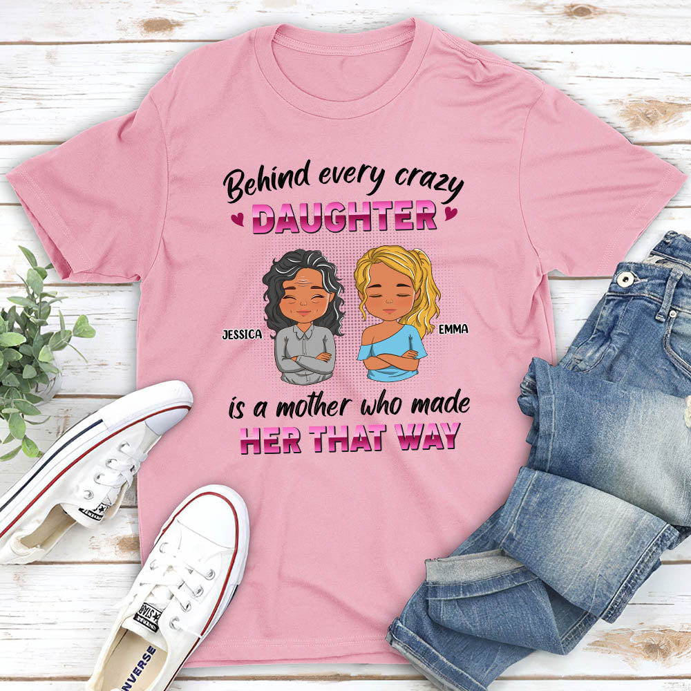 Unique Personalized Custom Unisex T-shirt - Made Her That Way