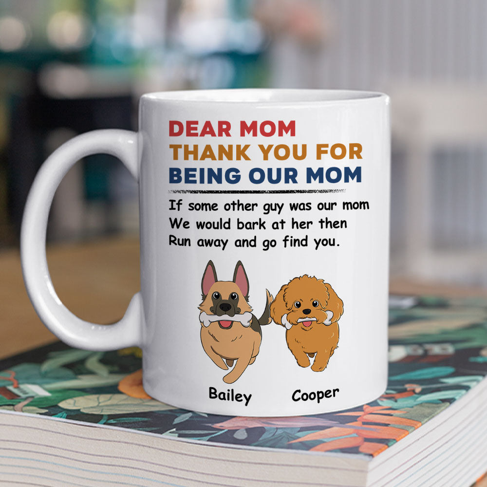 Thank You For Being My Dad - Unique Personalized Custom Coffee Mug for Special Moments