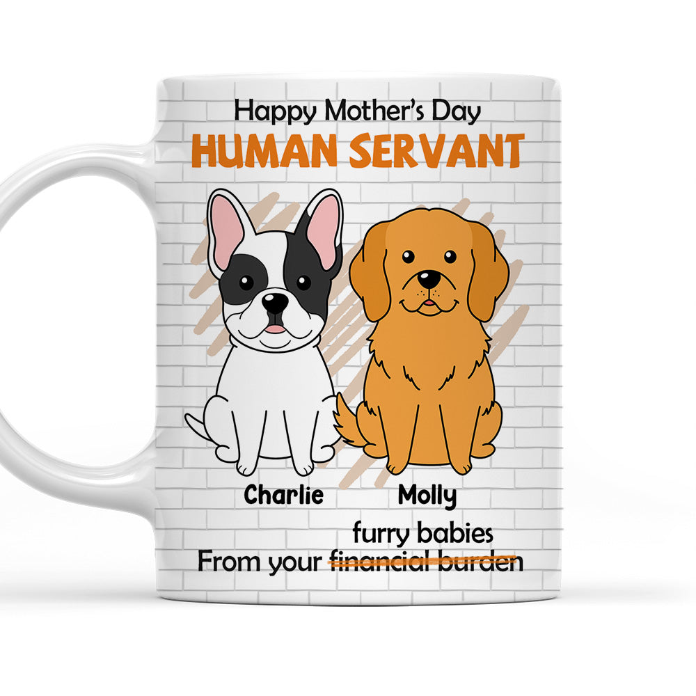 Personalized Custom Coffee Mug from Your Furry Baby Dog - Ideal Gift for Pet Lovers