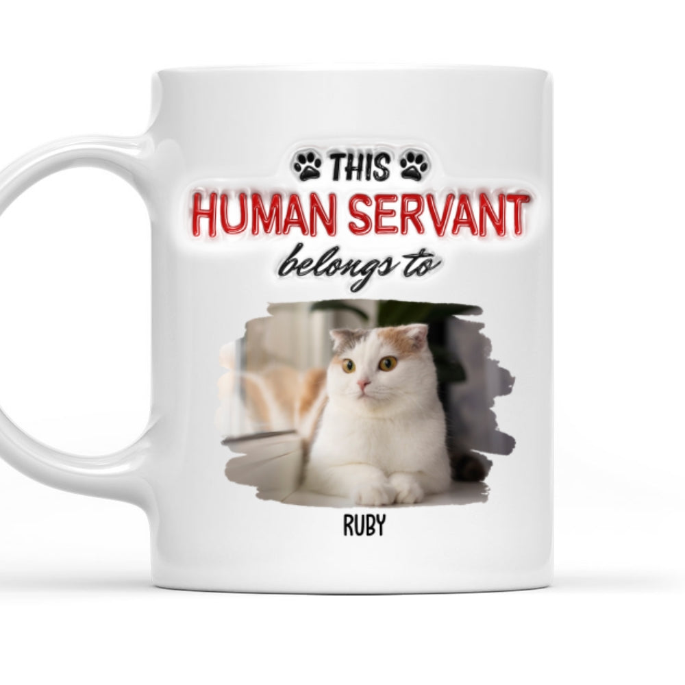 Personalized Custom 3D Inflated Effect Photo Mug for Humans - 11oz and 15oz