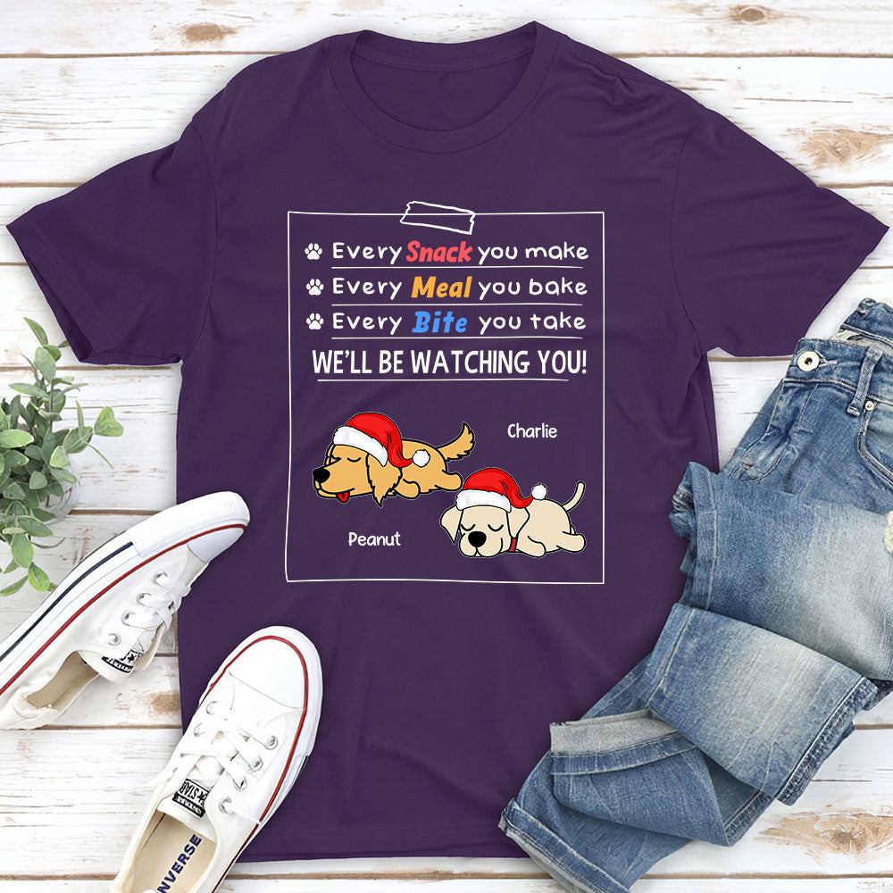 I Will Be Watching You - Personalized Custom Unisex 5.3 oz T-shirt for Pet Lovers