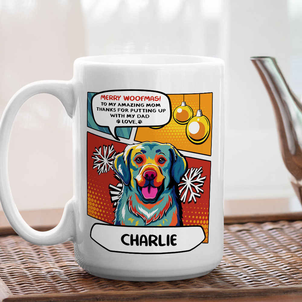 Christmas Personalized Custom Coffee Mug for Amazing Dads