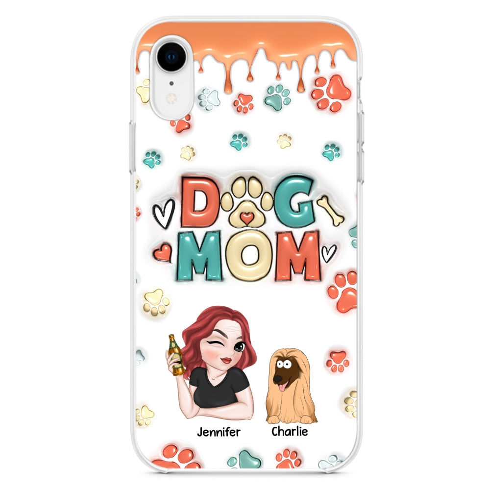 My Lovely Dog Ver 3 - Exclusive Personalized Custom 3D Inflated Effect TPU Phone Case for Smartphones