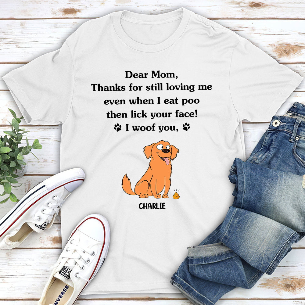 Still Loving Me - Personalized Custom Unisex 5.3 oz T-shirt for Pet Lovers